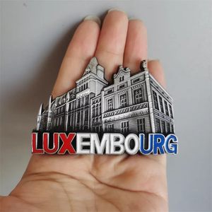 Mode personnalisée Luxembourg Cordoue Maroc Suisse Italie <span class=keywords><strong>Paris</strong></span> Portugal Décapsuleur métal 3D aimant pour réfrigérateur - Product Image 4