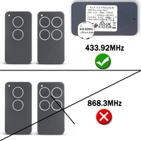 PHOX 2 4 PHOX2 PHOX4 PHOX2-433 PHOX4-433 PHOENIX PHOENIX2 PHOENIX4 HANDY TSC TRC TXC Télécommande pour porte de garage/portail 433,92 MHz