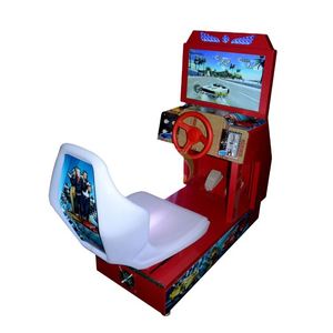 เครื่องเล่นเกมอาร์เคด Outrun อุปกรณ์เกมแข่งรถ วิดีโอเกมคอนโซลจำลอง เครื่องเกมอาร์เคดรถแข่งสำหรับเด็ก - Product Image 1