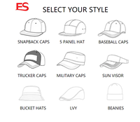 Casquette de baseball personnalisée à 7 panneaux découpés au laser avec logo brodé et fermeture snapback pour le sport
