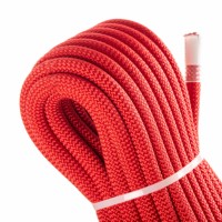 Corde d'escalade statique JIAOLONG 10,5 mm en nylon et polyester, certifiée CE EN1891, résistance à la rupture >21 kN, faible étirement, haute résistance