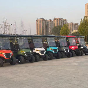 Chariot de <span class=keywords><strong>golf</strong></span> tout-terrain <span class=keywords><strong>6</strong></span> places de haute qualité Chariot de <span class=keywords><strong>golf</strong></span> de rue 2-en-1 Chariot de <span class=keywords><strong>golf</strong></span> électrique facile à changer pour diverses occasions - Product Image 5