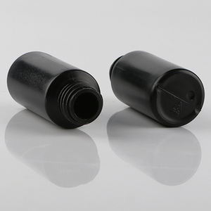Botellas de plástico negro de 30ml, botellas dispensadoras de pegamento vacías, botellas de pigmento de pintura, botella de líquido artesanal con tapas - Product Image 5