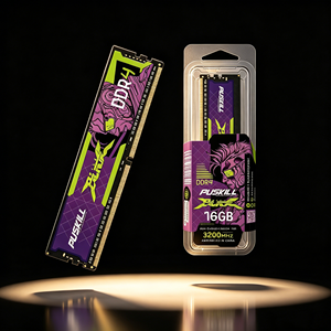 แรมเดสก์ท็อป PUSKILL DDR4 8GB 16GB 32GB 2666MHz 3200MHz โมดูลหน่วยความจำประสิทธิภาพสูง รองรับการปรับแต่ง - Product Image 4