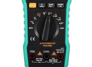 Multimetro Digitale Portatile WinAPEX 108B NCV/True RMS, 3 Cifre, 6000 Conteggi, Uscita Onda Quadra, Multimetro Digitale Tascabile - Product Image 3