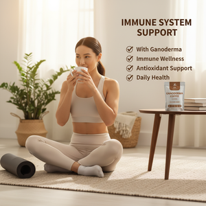 Hot Selling OEM Private Label Instant Latte Coffe <strong>Low</strong> <strong>Acid</strong> Mushroom <strong>Coffee</strong> Powder Ganoderma Lucidum <strong>Coffee</strong> - Product Image 5