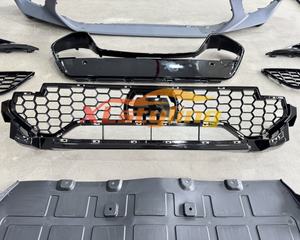 XLstyling kit carrozzeria di alta qualità con tubo di coda paraurti anteriore diffusore minigonne laterali per <span class=keywords><strong>bmw</strong></span> G01 X3M normale 18-20 - Product Image 4