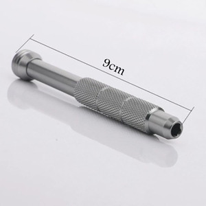 Tournevis manuel à poignée magnétique en alliage d'aluminium/acier, embout de tournevis plat H4, embout hexagonal 4 mm/6,35 mm, DIY, OEM personnalisable - Product Image 2