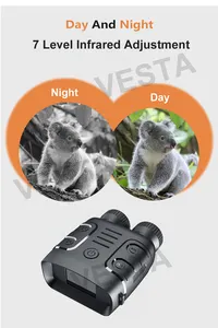 New Arrival 1080p Fhd Ir Night Vision Binocular Hunting Digital Camera With 5x Zoom Max.128gb Tf Card Optional