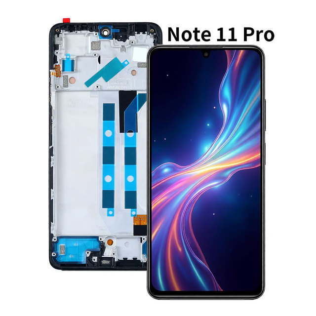 Wholesale Incell Mobile Phone LCD with Frame for Redmi Note 11 Pro for Redmi Note 11 Pro 5G Touch Screen Replacement Parts