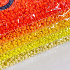 Hạt cườm thủy tinh tráng men thủ công tự làm màu trơn 2/3/4mm - Phụ kiện làm đồ trang sức, hạt cườm làm vòng cổ, hạt cườm pha lê, hạt cườm thủy tinh Lampwork - Product Image 5