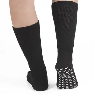 Baumwolle nicht bindende Socken alle Jahreszeiten schnell trocknen Spandex weiß Sport Männer atmungsaktive Mesh kurative Diabetiker Socke