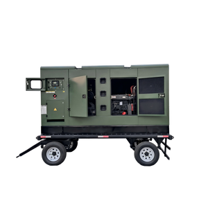 Grupos Electrógenos Diésel Súper Silenciosos Shoukuo Monofásicos 220V 10KW-20KW Trifásicos 380V 50Hz / 60HZ de Marco Abierto Portátiles Importados - Product Image 5
