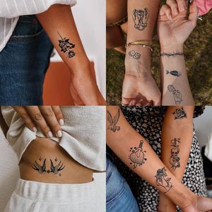 Tatuaje Temporal Personalizado, Adhesivo de Transferencia al Agua, Arte Corporal de Larga Duración, Seguro, No Tóxico, Diseños de Moda para Hombres, Mujeres, Niños y Fiestas - Product Image 3