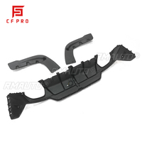 Diffuseur de pare-chocs arrière G20 G28 avec lumière LED pour BMW Série 3 G20 2023+G28 Lci Accessoires de voiture