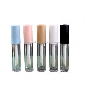 Tube de brillant à lèvres Maxfree 6ML avec logo personnalisé, applicateur à grande brosse en plastique, flacon de gloss à lèvres, nouveau design, OEM/ODM disponible pour les cosmétiques - Product Image 6