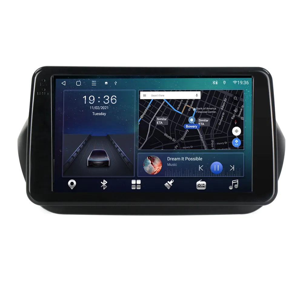 Audio per auto Android per Fiat belgio Qubo 2008-2017 <span class=keywords><strong>Radio</strong></span> multimediale lettore Video navigazione GPS supporto WIFI carplay DVR no DVD