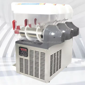 Máquina Comercial de Hielo Raspado y Bebidas Congeladas 12+12L de un Solo Soplado, para Smoothies, Hielo en Nieve y Hielo Floss, Precio Económico - Product Image 3