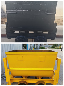 Chariot <span class=keywords><strong>de</strong></span> mine souterrain à benne basculante pour mines à voie étroite - Product Image 6