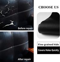 Leder-Reparaturpflaster, Selbstklebendes Großes Vinyl-Reparaturband für Sofas, Möbel, Autositze, Schränke, Wände, Handtaschen