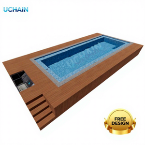 Piscine modulaire en acier inoxydable Installation rapide <span class=keywords><strong>Entretien</strong></span> facile pour hôtel Gym Piscine extérieure Projet - Product Image 1