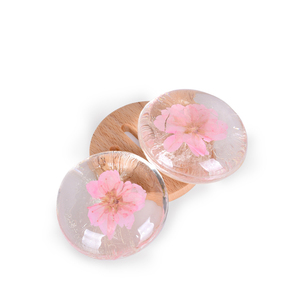 Savon aux fleurs transparent aux acides aminés naturels Savon nettoyant pour les mains aux fleurs de cerisier - Product Image 2