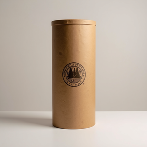 กล่องทรงกระบอกกระดาษคราฟท์แบบเรียบง่ายกล่องทรงกระบอกบรรจุภัณฑ์สำหรับชากาแฟกระดาษแข็งทรงกลมหลอดกระดาษบรรจุอาหาร - Product Image 4