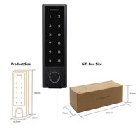 Sistema de Control de Acceso a Puertas con Huella Dactilar Biométrica Wifi para Android e IOS, Software Tuya, Llave Táctil, Tarjeta IC&ID, NFC