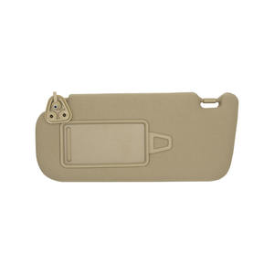 Parasol para Hyundai Elantra 2007-2010, Beige, PVC, Montaje en el Techo, con Espejo y Etiqueta de Advertencia - Product Image 3