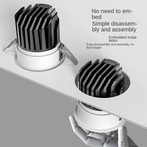 Lámpara de Techo Moderna para Interiores de 7W 12W 15W con Foco LED Integrado Antideslumbrante IP65 de 90mm para Oficinas en el Hogar - Product Image 3