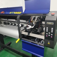 Printer Digital Putih I3200 DTF Tinta, Baru 2022 60 Cm dengan Mesin Bedak Kocok