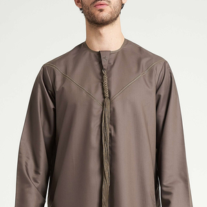 Nueva Llegada, Thobe Islámico Casual de Secado Rápido para Hombre, Poliéster de Primera Calidad, MOQ Bajo de 2 Piezas - Product Image 6