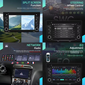 Radio para Auto Podofo de 7 Pulgadas, 4+64 GB, para Peugeot 408 2010-2024, Android, CarPlay Inalámbrico, Android Auto, DSP, GPS Integrado, Estéreo, Venta al por Mayor - Product Image 3