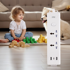 Winning Star Power Strip 3M 10A 2500W With <b>USB</b> Ports And Overload Protection For Home Office Use - Product Image 2