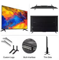 Téléviseur intelligent Android 4K de 85 pouces, tablette LED LCD sans cadre, téléviseur intelligent couleur lumineuse pour hôtel, multifonctionnel, grand format
