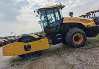 Rouleau compacteur à tambour unique de 147 kW, 20 tonnes, SSR200C-10S avec support de compactage en pente, équipement de compactage routier vibrant