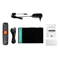 GTMEDIA V8X Récepteur satellite numérique DVB-S2 HD Supports S2X + CA Card avec True SCART Plastic Design