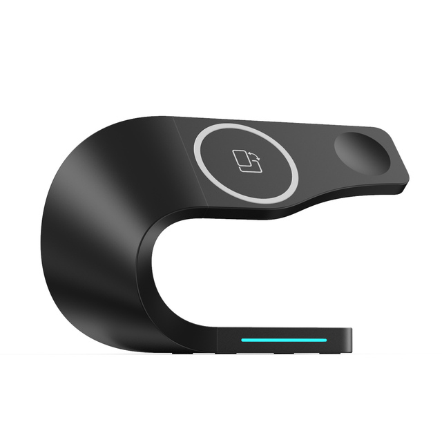 Wireless Charger Fast Charging Watch Phone Earphones 15W Three-in-One Magnetic Phone Charger