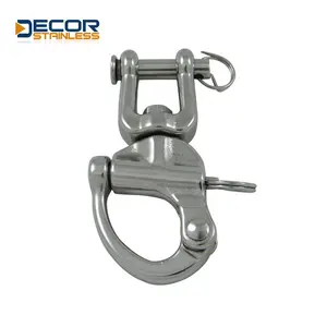 Quick Release Snap Shackle Marine Grade Climbing Hook Jaw Swivel Snap Shackle Stainless