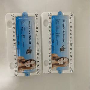 Bracket de Ortodoncia MBT Mini 3-Hook Estándar Roth 0.022 con Ganchos, Herramientas Dentales de Ortodoncia para Adultos - Product Image 2