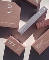 Boîtes d'emballage de baume à lèvres personnalisées Boîte d'emballage cosmétique de luxe Tuck Top pour lèvres brillantes