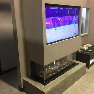 Cheminée au gaz à ventilation directe contemporaine GALAXY-48 de 50,2 pouces de large - Product Image 2