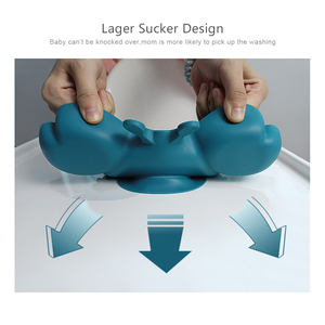 Plato de Succión YoFun para Bebé, Platos de Silicona para Bebé, Popular en Línea, Tienda de Bebés, Set de Alimentación para Bebé - Product Image 5