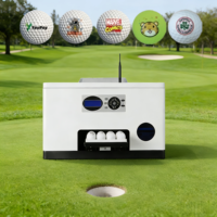 Imprimante à jet d'encre UV pour balles de golf avec intelligence artificielle, prix d'usine Eizoulyn, prise en charge du Wifi et du Bluetooth, personnalisez votre design