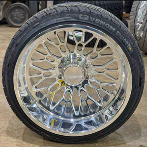 ล้อฟอร์จเว้าขนาด 20x10 สำหรับ 8x6.5 24x12 สำหรับรถแรม 1500 6x139.7 26x16 สำหรับรถ 2500 8x180 8x170 F250 - Product Image 3