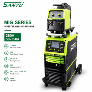 Máquina <span class=keywords><strong>de</strong></span> Soldadura Industrial <span class=keywords><strong>MIG</strong></span> <span class=keywords><strong>Inverter</strong></span> 380V 50-350A con Alimentador <span class=keywords><strong>de</strong></span> Alambre Externo, Soldador IGBT para Fabricación <span class=keywords><strong>de</strong></span> Acero al Carbono - Product Image 1