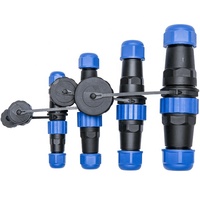 Connecteur étanche mâle-femelle pour câble électrique basse tension IP68 pour bande LED