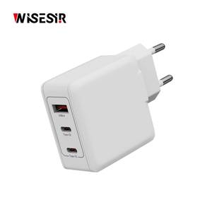 <span class=keywords><strong>Chargeur</strong></span> WISESIR GaN 65W avec 2 ports USB-C et 1 port USB-A, protocoles multiples PPS FCP SCP PD pour Huawei, iPhone, MacBook, <span class=keywords><strong>iPad</strong></span> - Product Image 3