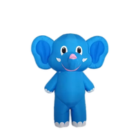 OEM gonflable de mascotte de dessin animé de défilé publicitaire d'amusement de costume de souris gonflable