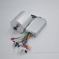 Kit moteur électrique miniature 1000W, moteur CC sans balais à montage central avec contrôleur